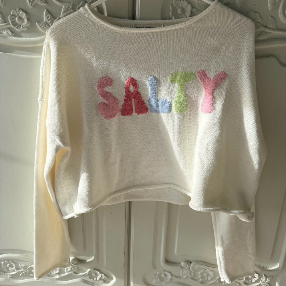 Moon & Madison ‘Salty’ Graphic Sweater
